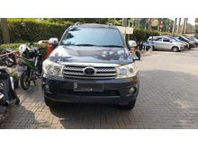 Jual BU.Toyota Fortuner 2.5 G SUV, 2009,hitam, KameraParkir, LampuHID