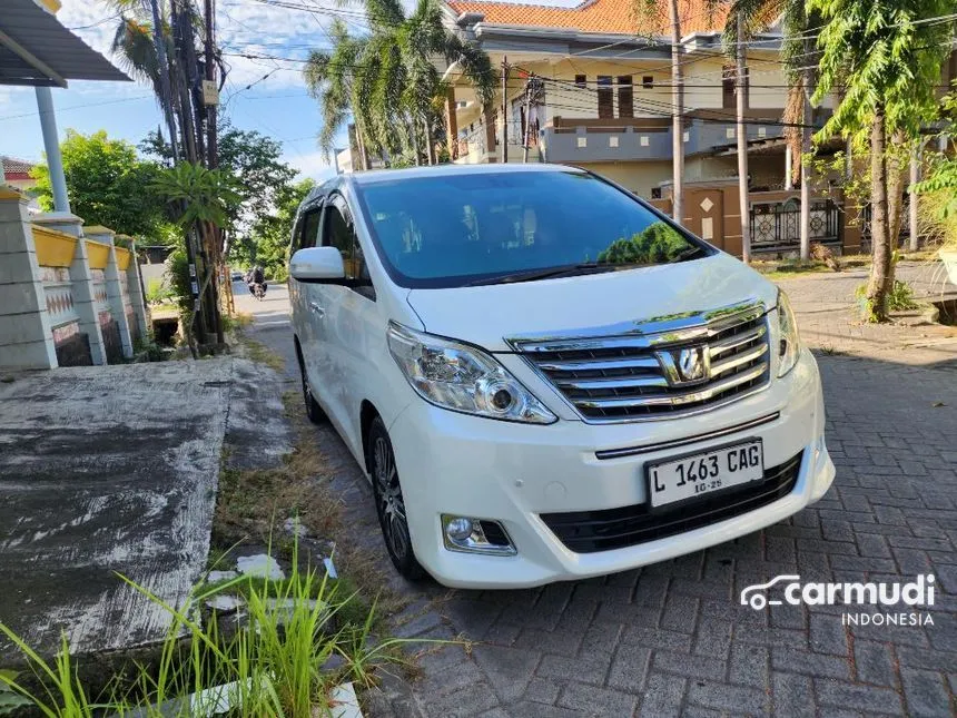 2012 Toyota Alphard G MPV