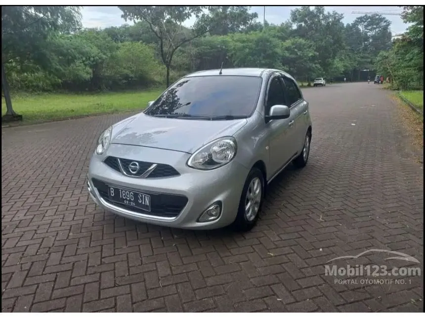 Jual Mobil Nissan March 2014 1.2L XS 1.2 di DKI Jakarta Automatic Hatchback Silver Rp 97.000.000