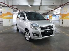 FS karimun wagon R GL tahun 2014 M/T silver very mint condition low km 19.000 service record pajak setahun panjang cat full original bebas sol istimw