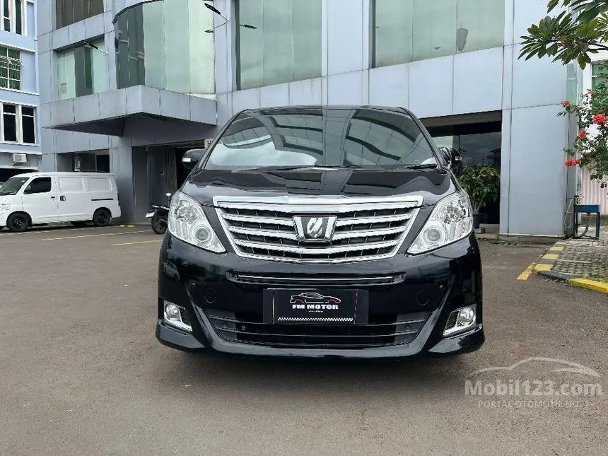 Jual Mobil Toyota Alphard 2013 X 2.4 di DKI Jakarta Automatic MPV Hitam Rp 215.000.000