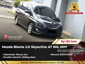 2017 Mazda Biante 2.0 SKYACTIV-G MPV