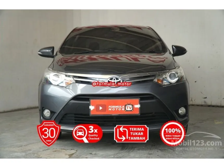 Jual Mobil Toyota Vios 2015 G 1.5 di DKI Jakarta Manual Sedan Abu