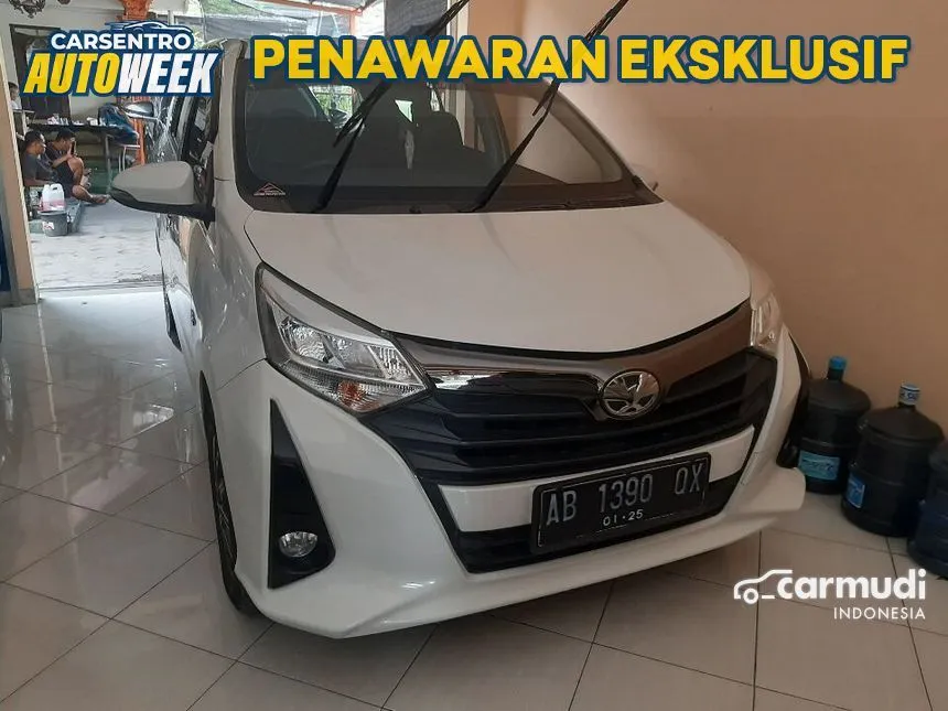 Jual Mobil Toyota Calya 2019 G 1.2 di Yogyakarta Manual MPV Putih Rp 127.000.000