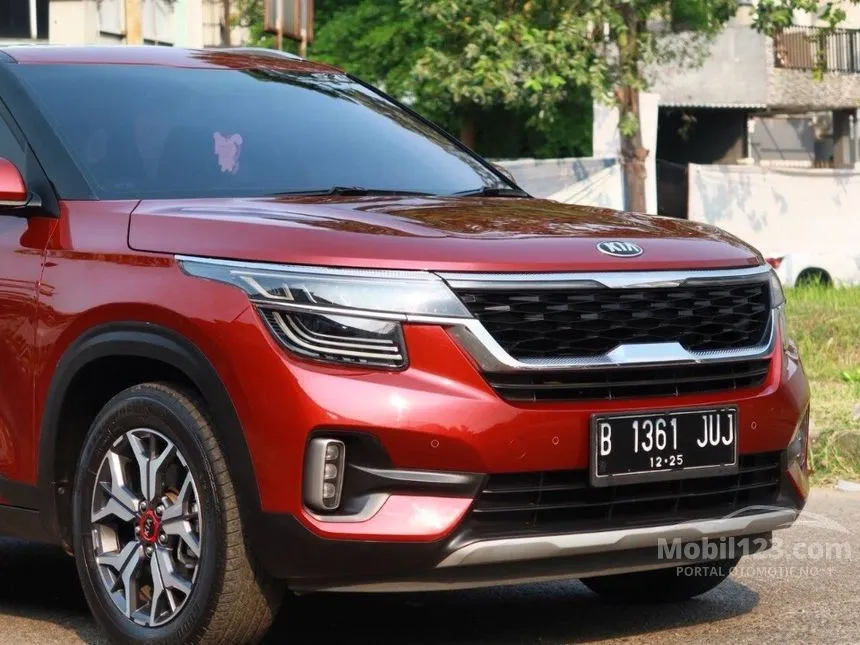 Jual Mobil KIA Seltos 2021 EX+ 1.4 di DKI Jakarta Automatic Wagon Marun Rp 250.000.000