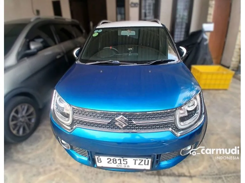 Jual Mobil Suzuki Ignis 2018 GX 1.2 di Jawa Barat Automatic Hatchback Biru Rp 124.000.000