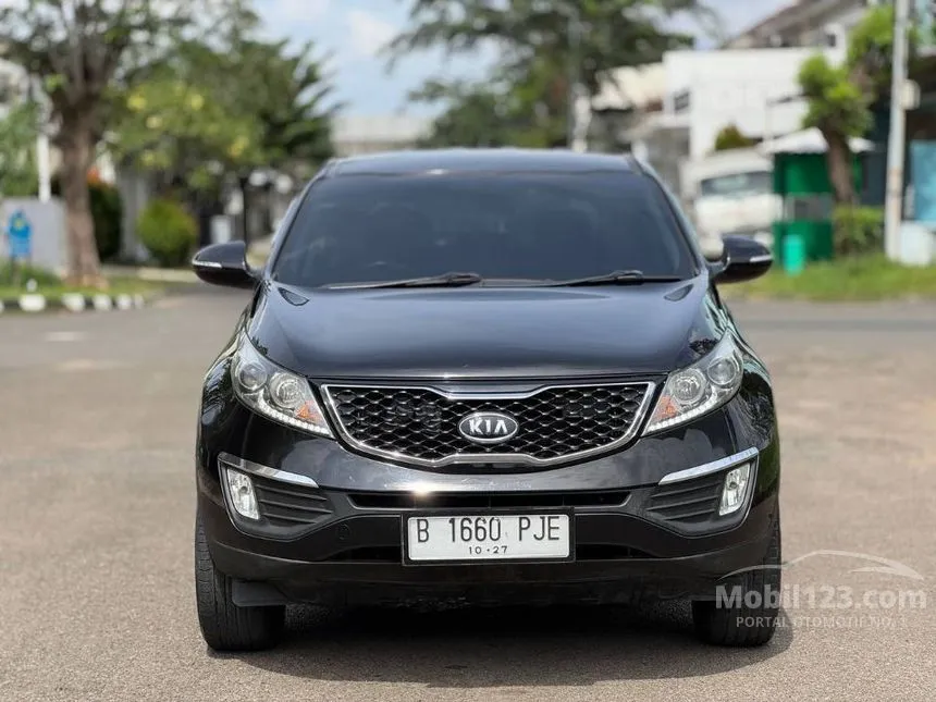 Jual Mobil KIA Sportage 2012 LX 2.0 di Banten Automatic SUV Hitam Rp 115.000.000