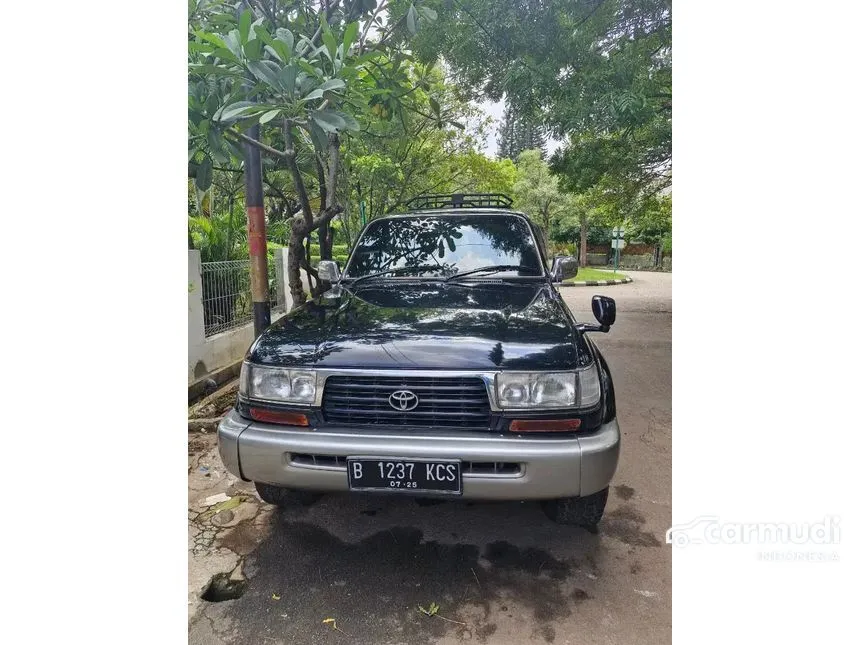 Jual Mobil Toyota Land Cruiser 1997 4.2 di Jawa Barat Manual SUV Hitam Rp 515.000.000