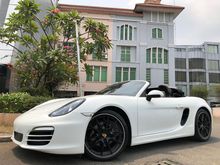 2013 Porsche Boxster 2.7 981 Convertible Reg.2014 White On Black Km5000 Cabrio Soft Top Full Option TDP.325JT