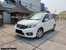 Honda Brio 1.2 E CVT 2018 KM12rb Antik Tgn Pertama dr Baru