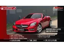 2013 Mercedes-Benz SLK250 1.8 AMG Convertible KM 19.000 SUPER ANTIK Mercedes Benz SLK250 AMG NIK 2013 Red On Black
