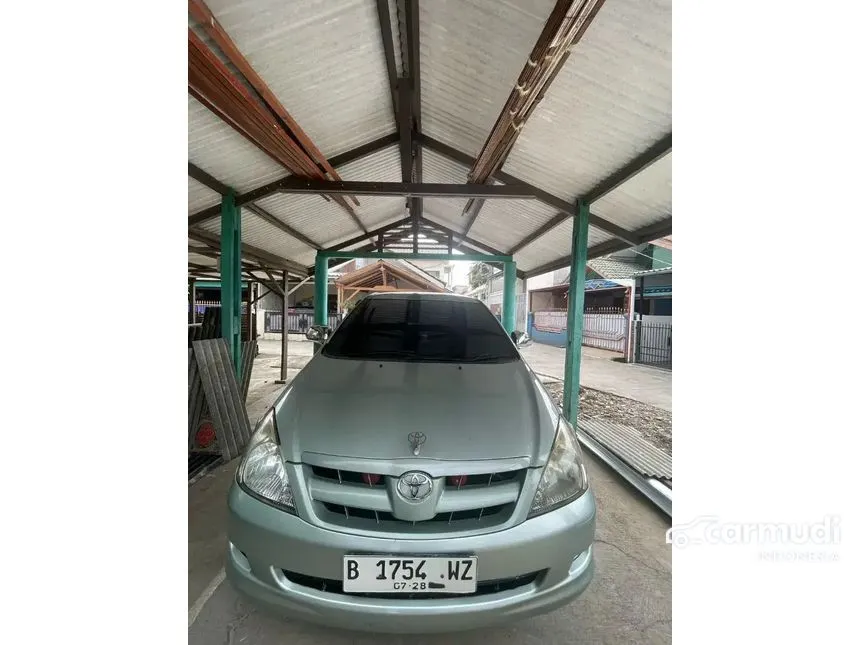 Jual Mobil Toyota Kijang Innova 2005 G 2.0 di DKI Jakarta Automatic MPV Hijau Rp 85.000.000