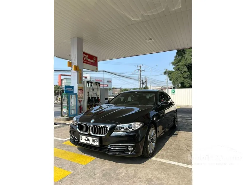 Jual Mobil BMW 520i 2016 Modern 2.0 di DKI Jakarta Automatic Sedan Hitam Rp 355.000.000