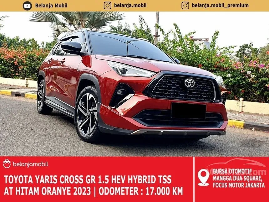 Jual Mobil Toyota Yaris Cross 2023 S HEV GR Parts Aero Package 1.5 di DKI Jakarta Automatic Wagon Orange Rp 366.000.000