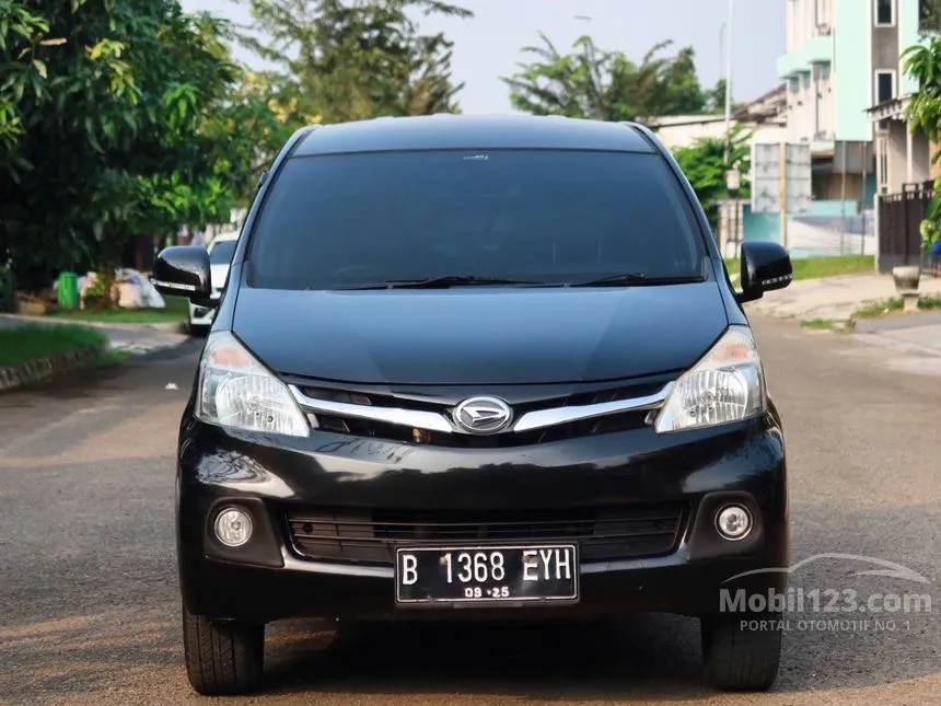 Jual Mobil Daihatsu Xenia 2014 R DLX 1.3 di Banten Automatic MPV Hitam Rp 115.000.000