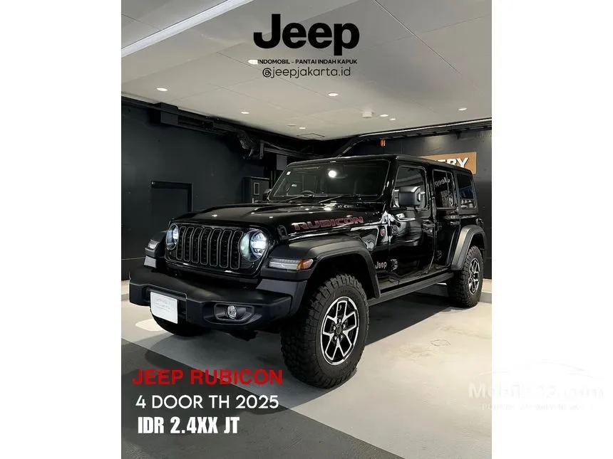 Jual Mobil Jeep Wrangler 2025 Rubicon Unlimited 4 Door 2.0 di DKI Jakarta Automatic SUV Hitam Rp 2.389.000.000