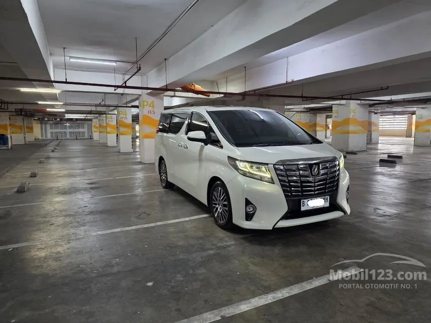 Jual Mobil Toyota Alphard 2015 G 2.5 di DKI Jakarta Automatic MPV Putih Rp 480.000.000