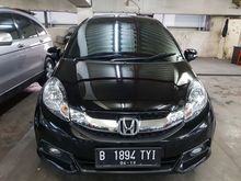 2014 Honda Mobilio E Automatic Hitam Pajak Panjang Low KM Bagus Sekali Tdp 7 Jt