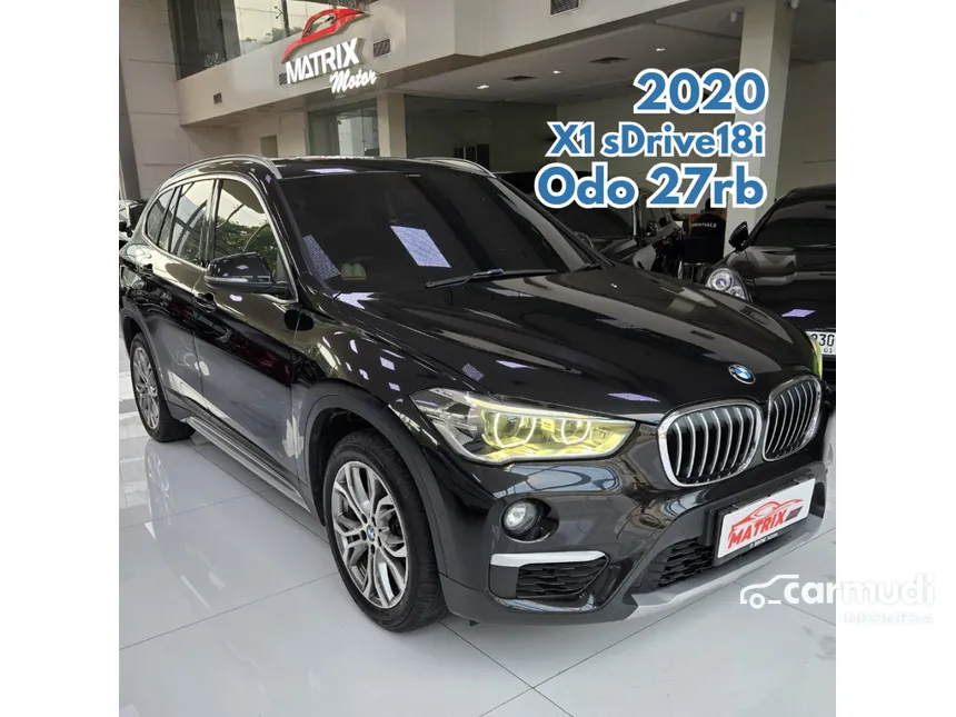 Jual Mobil BMW X1 2019 sDrive18i xLine 1.5 di DKI Jakarta Automatic SUV Hitam Rp 385.000.000