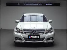 2012 Mercedes-Benz C200 1.8 Avantgarde CGI Sedan  Putih Dp 12,9 Jt