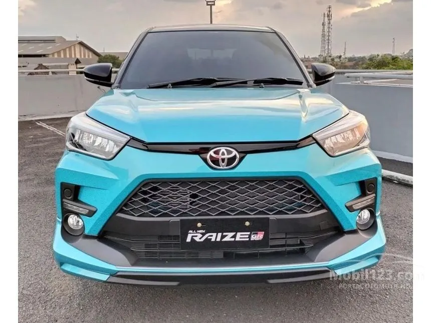 Jual Mobil Toyota Raize 2024 GR Sport 1.0 di DKI Jakarta Automatic Wagon Biru Rp 262.000.000