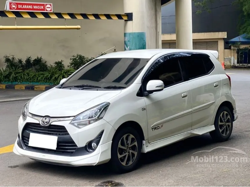 Jual Mobil Toyota Agya 2019 TRD 1.2 di DKI Jakarta Automatic Hatchback Putih Rp 97.000.000