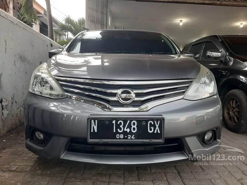 Jual Mobil Nissan Grand Livina 2014 XV 1.5 di Jawa Timur Manual MPV Abu