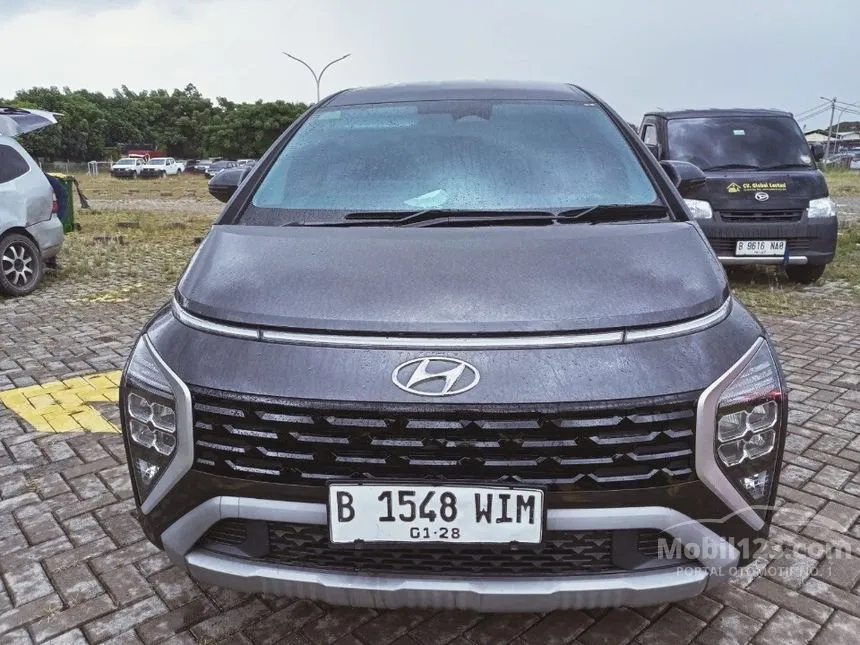 Jual Mobil Hyundai Stargazer 2022 Prime 1.5 di Banten Automatic Wagon Abu