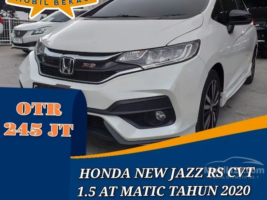 Jual Mobil Honda Jazz 2020 RS 1.5 di Jawa Barat Automatic Hatchback Hitam Rp 245.000.000