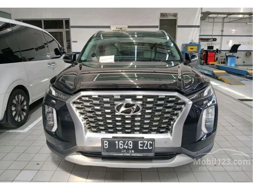 Jual Mobil Hyundai Palisade 2021 Signature 2.2 di DKI Jakarta Automatic SUV Biru Rp 617.000.000