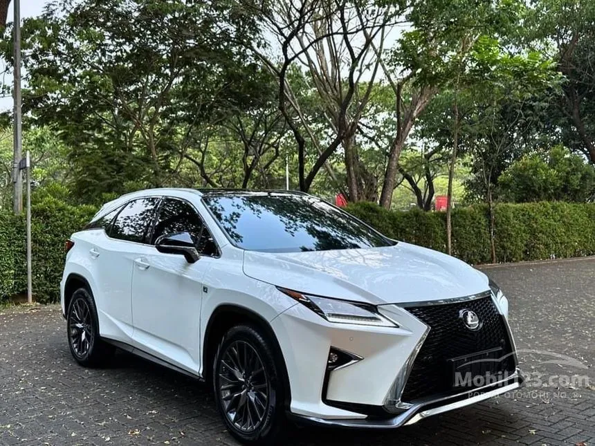 Jual Mobil Lexus RX 200t 2017 F Sport 2.0 di DKI Jakarta Automatic SUV Putih Rp 639.000.000