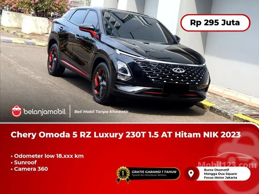 Jual Mobil Chery Omoda 5 2023 RZ 230T 1.5 di DKI Jakarta Automatic Wagon Hitam Rp 295.000.000