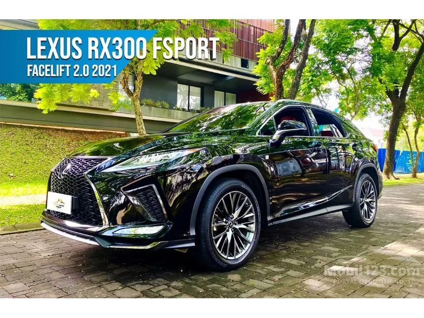 Jual Mobil Lexus RX 300 2021 F Sport 2.0 di Banten Automatic SUV Hitam Rp 979.000.000