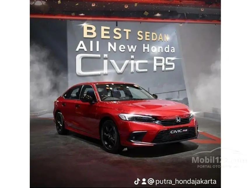 Jual Mobil Honda Civic 2023 RS 1.5 di DKI Jakarta Automatic Sedan Hitam Rp 566.800.000