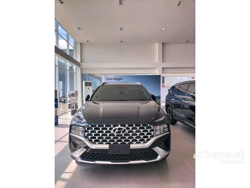 Jual Mobil Hyundai Santa Fe 2024 Prime 2.5 di Banten Automatic SUV Hitam Rp 600.000.000