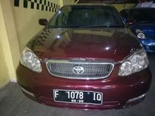 2001 Toyota Corolla Altis 1.8 G Sedan