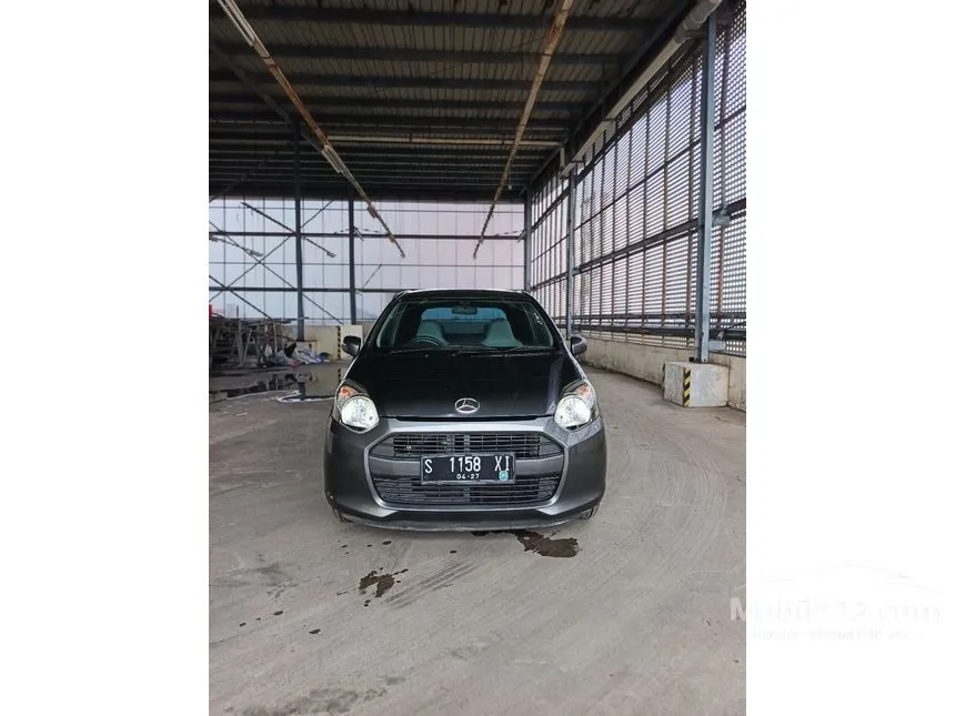 Jual Mobil Daihatsu Ayla 2017 M 1.0 di Jawa Timur Automatic Hatchback Hitam Rp 80.000.009