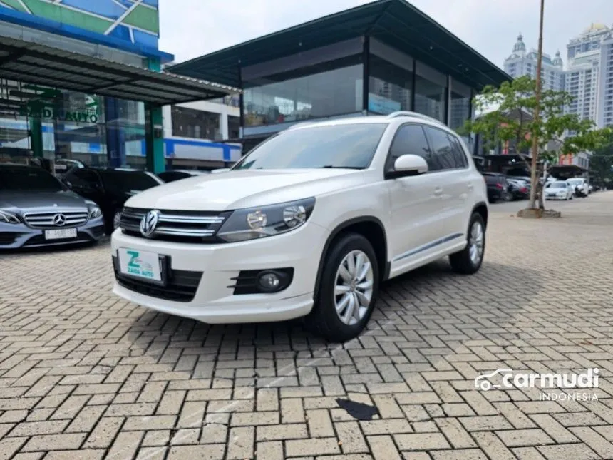 Jual Mobil Volkswagen Tiguan 2014 TSI 1.4 di DKI Jakarta Automatic SUV Putih Rp 149.999.999