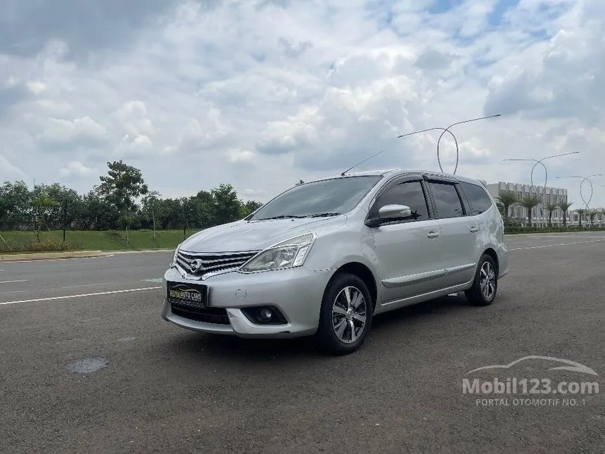 Jual Mobil Nissan Grand Livina 2016 XV 1.5 di Banten Manual MPV Silver Rp 102.000.000
