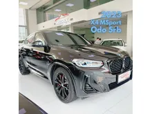 2022 BMW X4 2.0 xDrive30i M Sport X SUV Black on Red Msport Hitam ATPM