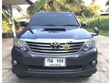 2012 Toyota Fortuner 2.5 (ปี 12-15) G SUV MT