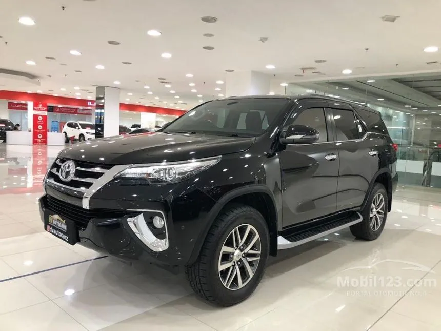 Jual Mobil Toyota Fortuner 2017 VRZ 2.4 di DKI Jakarta Automatic SUV Hitam Rp 385.000.000