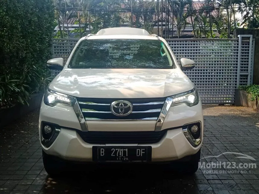 Jual Mobil Toyota Fortuner 2016 VRZ 2.4 di DKI Jakarta Automatic SUV Putih Rp 360.000.000