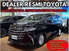 2026 Toyota Alphard 2.5 XE HEV (Non Premium Color) MPV PROMO TOYOTA ALPHARD JABODETABEK DP RINGAN ATAU ANGSURAN RINGAN