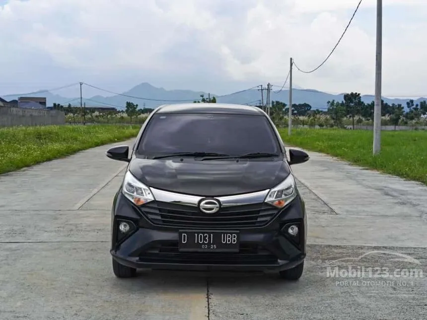 Jual Mobil Daihatsu Sigra 2020 R Deluxe 1.2 di Jawa Barat Automatic MPV Hitam Rp 120.000.000