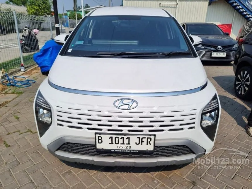 Jual Mobil Hyundai Stargazer 2023 Trend 1.5 di DKI Jakarta Automatic Wagon Putih Rp 185.000.000