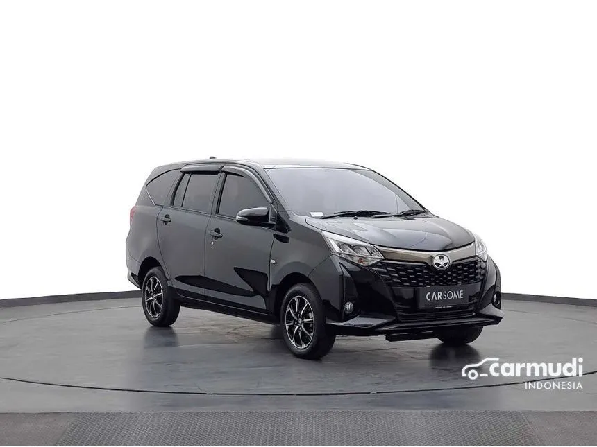 Jual Mobil Toyota Calya 2022 G 1.2 di Banten Manual MPV Hitam Rp 150.000.000