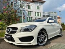 2016 Mercedes-Benz CLA200 1.6 Sport Coupe Nik2016 White On Black Km20rb Antik Panoramic Sunroof #AUTOHIGH #BEST DEAL