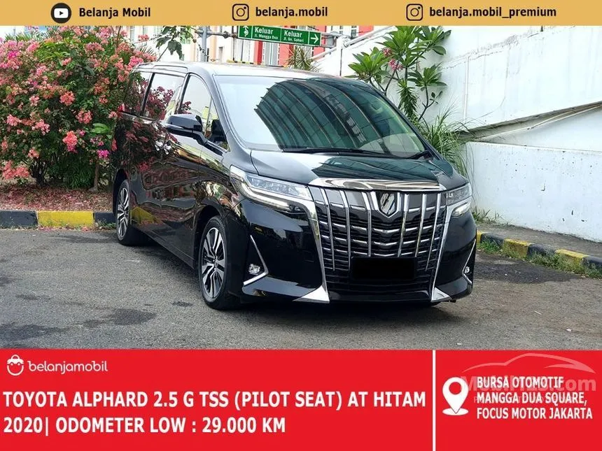 Jual Mobil Toyota Alphard 2020 G 2.5 di DKI Jakarta Automatic MPV Hitam Rp 930.000.000