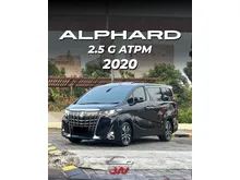 2020 Toyota Alphard 2.5 G MPV